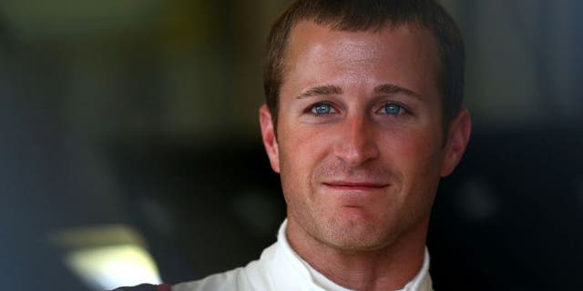 SPARTA, KY - JULY 08: Kasey Kahne, driver of the #5 Liftmaster Chevrolet, looks on before the NASCAR Sprint Cup Series Test at Kentucky Speedway on July 8, 2015 in Sparta, Kentucky. (Photo by Sarah Crabill/NASCAR via Getty Images)