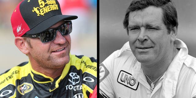 BROOKLYN, MI - AUGUST 14: Clint Bowyer, driver of the #15 5-Hour Energy Toyota, stands on the grid during qualifying for the NASCAR Sprint Cup Series Pure Michigan 400 at Michigan International Speedway on August 14, 2015 in Brooklyn, Michigan. (Photo by Jerry Markland/Getty Images)