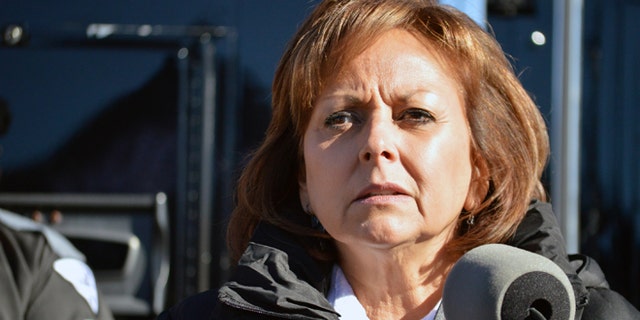 N.M. Gov. Susana Martinez during a news conference in Albuquerque, N.M. on Dec. 14, 2015.
