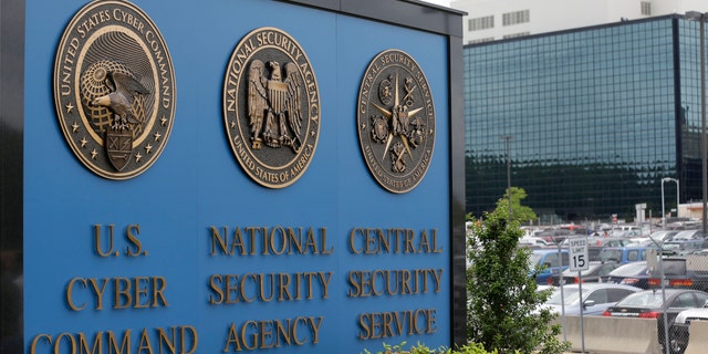 This June 6, 213 file photo shows the sign outside the National Security Agency (NSA) campus in Fort Meade, Md. (AP Photo/Patrick Semansky, File)