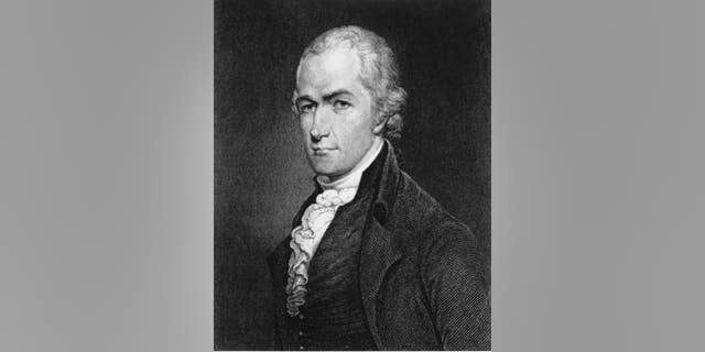 This is an undated photo of an etching of Alexander Hamilton. Many Americans appear convinced that Hamilton was once president of the United States.