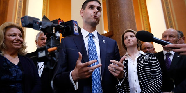 Three women told The Des Moines Register in a story published online Wednesday, May 23, 2018 that owa Democratic gubernatorial candidate Sen. Nate Boulton touched them inappropriately during separate incidents.
