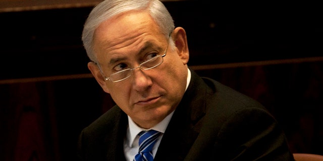 May 16: Israeli Prime Minister Benjamin Netanyahu in the Knesset, Israel's parliament, in Jerusalem.