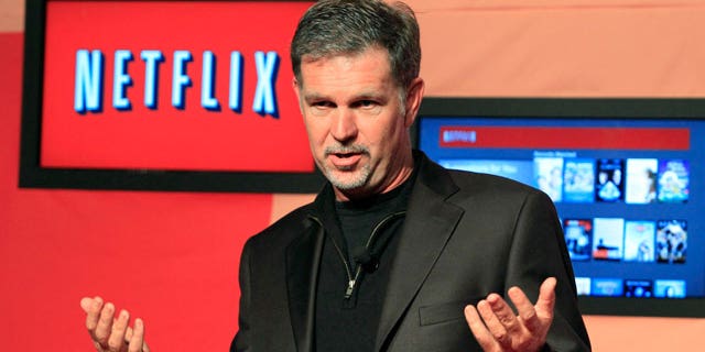 Netflix CEO Reed Hastings.