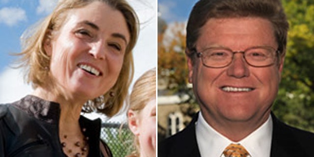 Democrat Kate Marshall and Republican Mark Amodei are competing in Nevada for the House seat vacated by Dean Heller, who was appointed to the U.S. Senate.