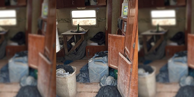 Law enforcement officers searching the compound for the missing child didn't locate him but found 11 other children in filthy conditions and hardly any food, a sheriff said Saturday.