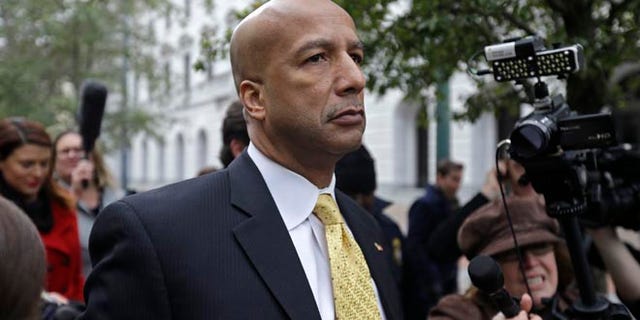Feb. 12, 2014: Former New Orleans Mayor Ray Nagin leaves federal court after his conviction in New Orleans.