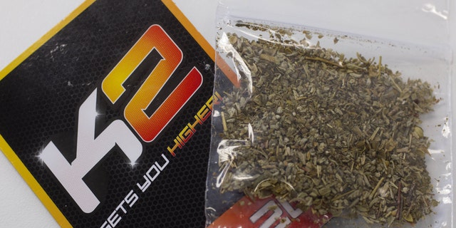 A packet of K2, synthetic cannabis product. New Zealand in July 2013 passed a new law to regulate the rapidly expanding market for synthetic drugs.