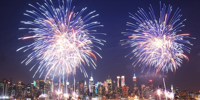 NYC will be launching fireworks from seven — yes, seven — barges in the East River.