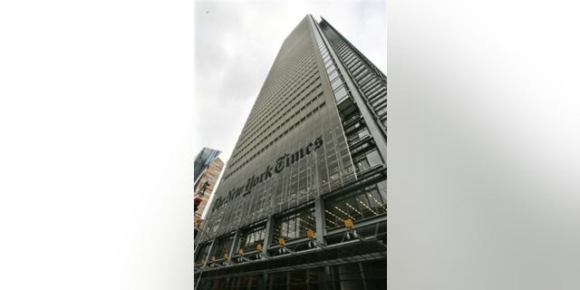 The New York Times' headquarters is just three miles north of Ground Zero. (AP)