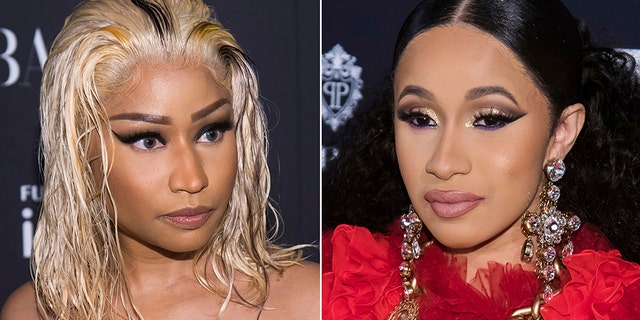 Christina Aguilera missed Cardi B and Nicki Minaj brawl because she was performing her song 'Fighter' at the annual at the Harper's BAZAAR ICONS party.