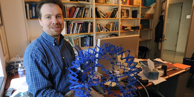 The Royal Swedish Academy of Sciences says American Saul Perlmutter, U.S.-Australian citizen Brian Schmidt and U.S. scientist Adam Riess (pictured here in 2008) share the 2011 Nobel Prize in physics. The trio were honored Tuesday, Oct. 4, 2011 "for the discovery of the acclerating expansion of the universe through observations of distant supernovae."