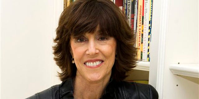 Nov. 3, 2010: In this file photo shows author, screenwriter and director Nora Ephron at her home in New York.