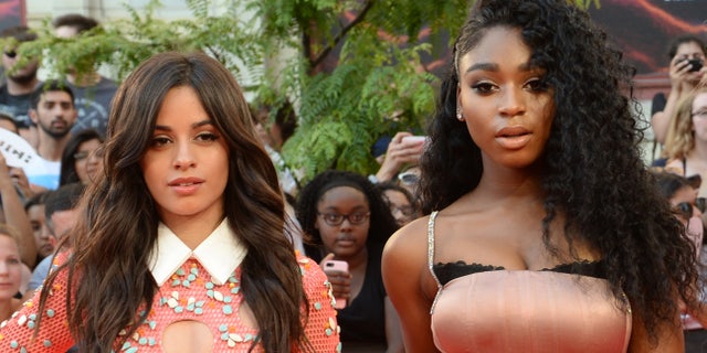 Camila Cabello, Normani Hamilton, Dinah-Jane Hansen, Lauren Jauregui and Ally Brooke of Fifth Harmony.