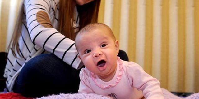 A new study says your young babies actually aren't imitating you. Sorry, parents.