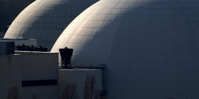March 15: The 35-year-old nuclear plant of Neckarwestheim, Germany, is pictured. German Chancellor Angela Merkel announced seven of the country's reactors that went into operation before the end of 1980 will temporarily go offline.