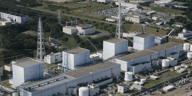 This file photo shows the Fukushima Daiichi power plant, which had its cooling system fail Friday after a massive earthquake caused a power outage
