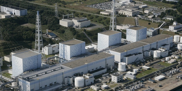 This file photo shows the Fukushima Daiichi power plant, which had its cooling system fail Friday after a massive earthquake caused a power outage