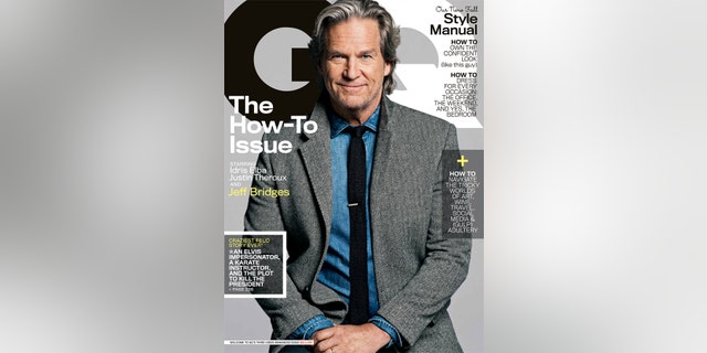 Jeff Bridges appear on the October 2013 cover of GQ.