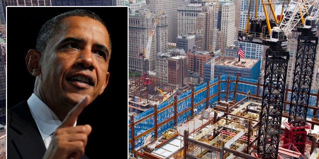 President Obama on Friday forcefully endorsed building a mosque near ground zero, saying the country's founding principles demanded no less.