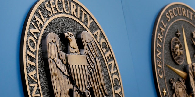 FILE - This Thursday, June 6, 2013, file photo, shows a sign outside the National Security Administration (NSA) campus in Fort Meade, Md. The New York Times reported late Monday, March 24, 2014, that the Obama administration this week will propose that Congress overhaul the NSA's electronic surveillance program. (AP Photo/Patrick Semansky, File)