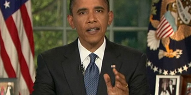 June 15, 2010: President Obama speaks from the Oval Office on the BP oil spill in the Gulf of Mexico.