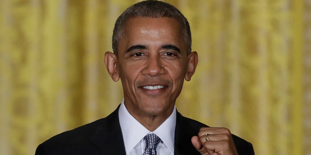 President Barack Obama in the East Room of the White House, Wednesday, Oct. 12, 2016.