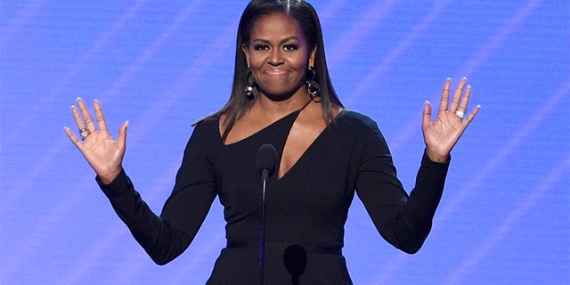 File picture of Michelle Obama during the ESPYS