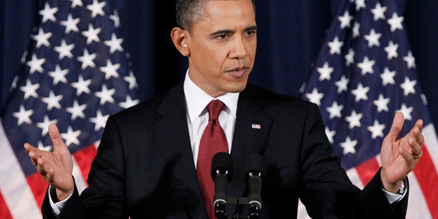March 28, 2011: Obama says in a speech to the nation that the U.S. had 'a responsibility to act' in Libya.