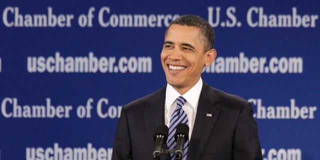 Feb. 7: Obama speaks at the U.S. Chamber of Commerce in Washington.