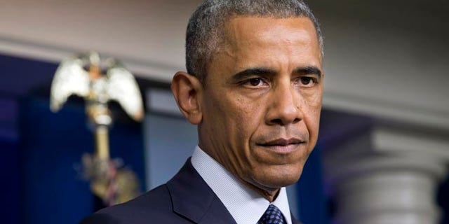 July 16, 2014: President Obama talks about escalating U.S. sanctions against Russia, at the White House. in Washington, D.C.