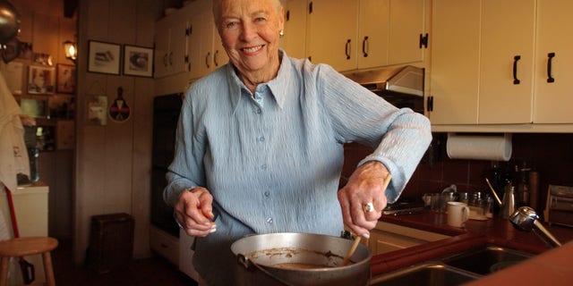 May 27, 2004: Marion Cunningham, a venerated figure in the food world, at home in Walnut Creek, Calif. Cunningham died of complications from Alzheimer's disease, a family friend told the San Francisco Chronicle. She was 90.