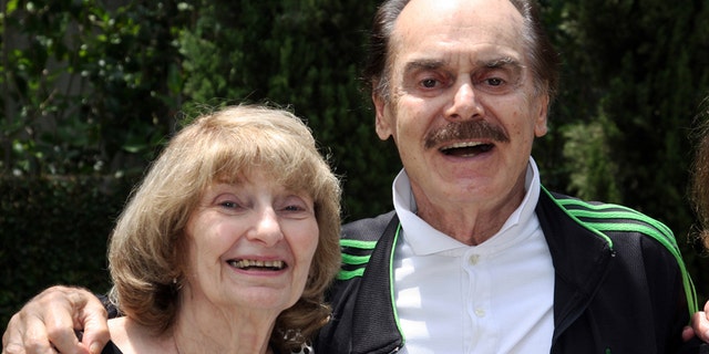 This 2008 photo provided by Jon Landau shows, Edie Landau, left, with Martin E. Brooks at a Mother's day brunch in Brentwood, Calif.