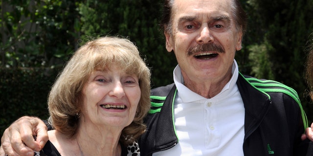This 2008 photo provided by Jon Landau shows, Edie Landau, left, with Martin E. Brooks at a Mother's day brunch in Brentwood, Calif.