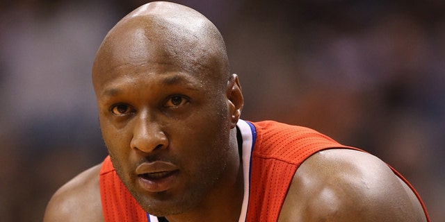 Lamar Odom #7 of the Los Angeles Clippers during the NBA game against the Phoenix Suns at US Airways Center on January 24, 2013 in Phoenix, Arizona.