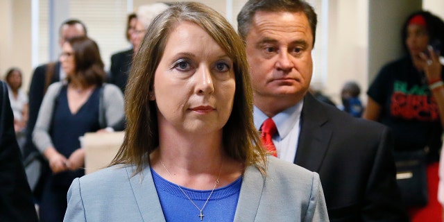 Betty Jo Shelby was acquitted last year in the fatal shooting of Terence Crutcher.