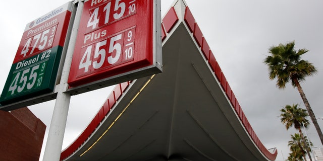 Feb. 25: Gas prices passed $4 a gallon in Beverly Hills, Calif. Oil prices are subsiding after reports of some Libyan ports reopening to tankers and Saudi Arabia boosting exports.