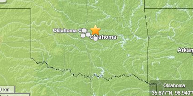 April 16, 2013: A series of earthquakes shook central Oklahoma, but no injuries have yet been reported.