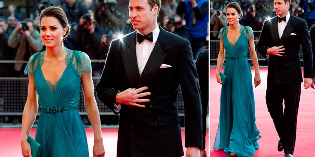 May 11, 2012: Prince William and Kate, Duchess of Cambridge arrive at the Royal Albert Hall for a British Olympic Team GB gala event in London.