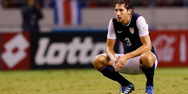 SAN JOSE, COSTA RICA - SEPTEMBER 06: Omar Gonzalez #3 of the United States against Costa Rica during the FIFA 2014 World Cup Qualifier at Estadio Nacional on September 6, 2013 in San Jose, Costa Rica. (Photo by Kevin C. Cox/Getty Images) *** Local Caption *** Omar Gonzalez