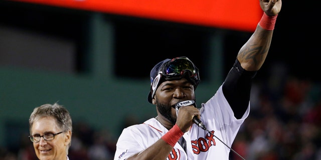 Boston Red Sox's David Ortiz.