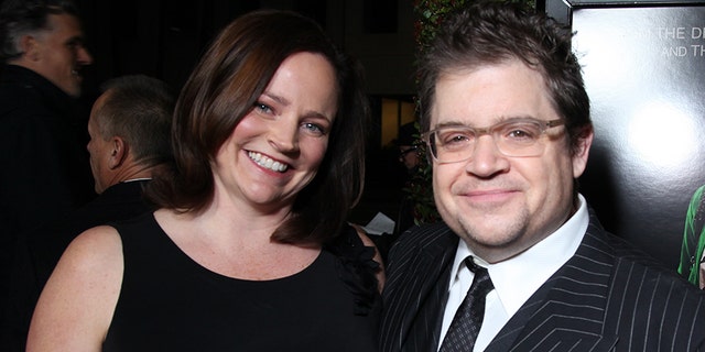 Michelle McNamara and Patton Oswalt in 2012. McNamara died in 2016.