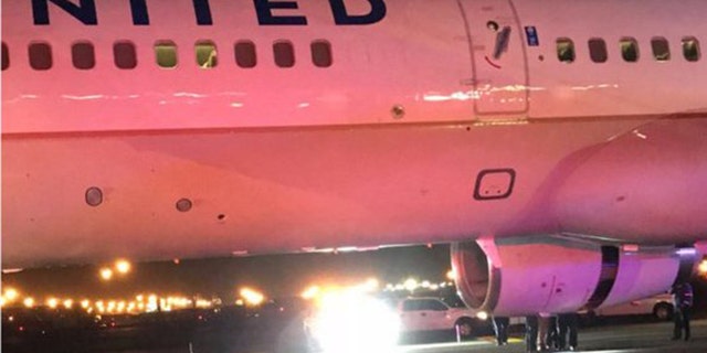 A United Airlines flight was forced to immediately evacuate upon landing at Newark Liberty International Airport in New Jersey Tuesday morning.