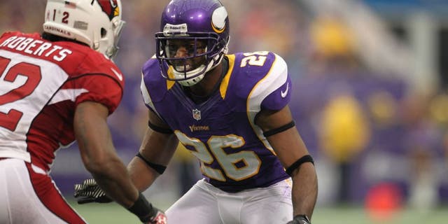 Minnesota Vikings defensive back Antoine Winfield against the Arizona Cardinals.