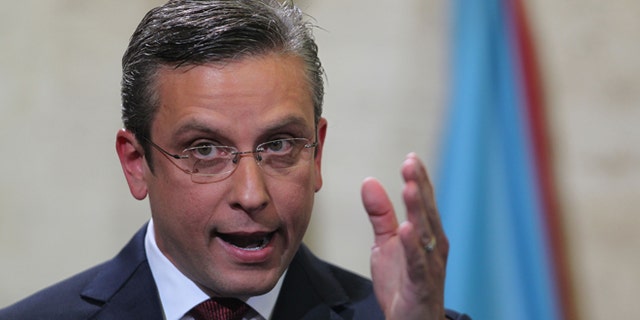 Puerto Rico Gov. Alejandro Garcia Padilla.