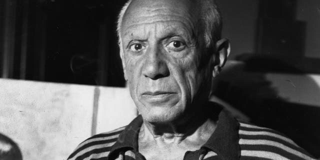 30th September 1955: Pablo Picasso (1881 - 1973), Spanish painter and pioneer of Cubism. (Photo by George Stroud/Express/Getty Images)
