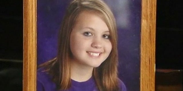 Paige Moravetz, pictured above, was found dead Saturday along with her friend, Haylee Fentress. The 14-year-old girls, who felt bullied by their peers, hanged themselves in an apparent suicide pact (MyFoxTwinCities.com).