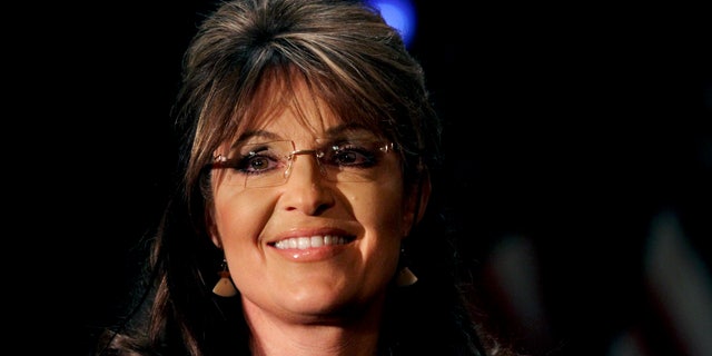 Feb. 17: Former Alaska Gov. Sarah Palin smiles as she is introduced during a public appearance at a Long Island Association (LIA) meeting and luncheon in Woodbury, N.Y. Palin says she is still thinking about running for president in 2012, but has not made up her mind.