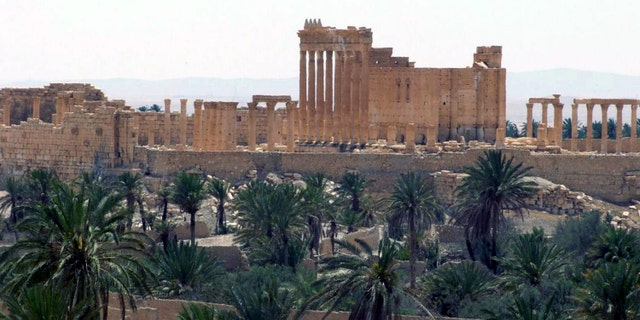 FILE photo released on Sunday, May 17, 2015, by the Syrian official news agency SANA, shows the general view of the ancient Roman city of Palmyra, northeast of Damascus, Syria.
