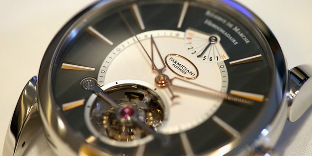LONDON, ENGLAND - APRIL 27: Behind the scenes at Luxury watchmaker Parmigiani Fleurier on April 27, 2015 in London, England. (Photo by Chris Jackson/Getty Images)